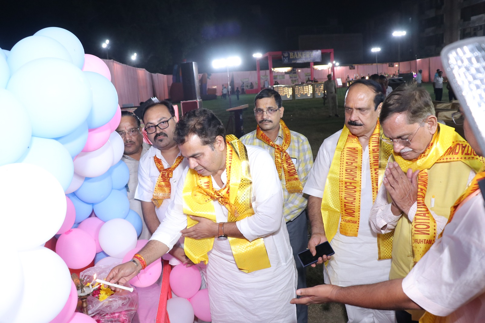 अन्नपूर्णा फाउन्डेशन के तत्वाधान में मनाया गया विश्व खाद्य दिवस की संध्या पर किड्स कार्निकल मेला।