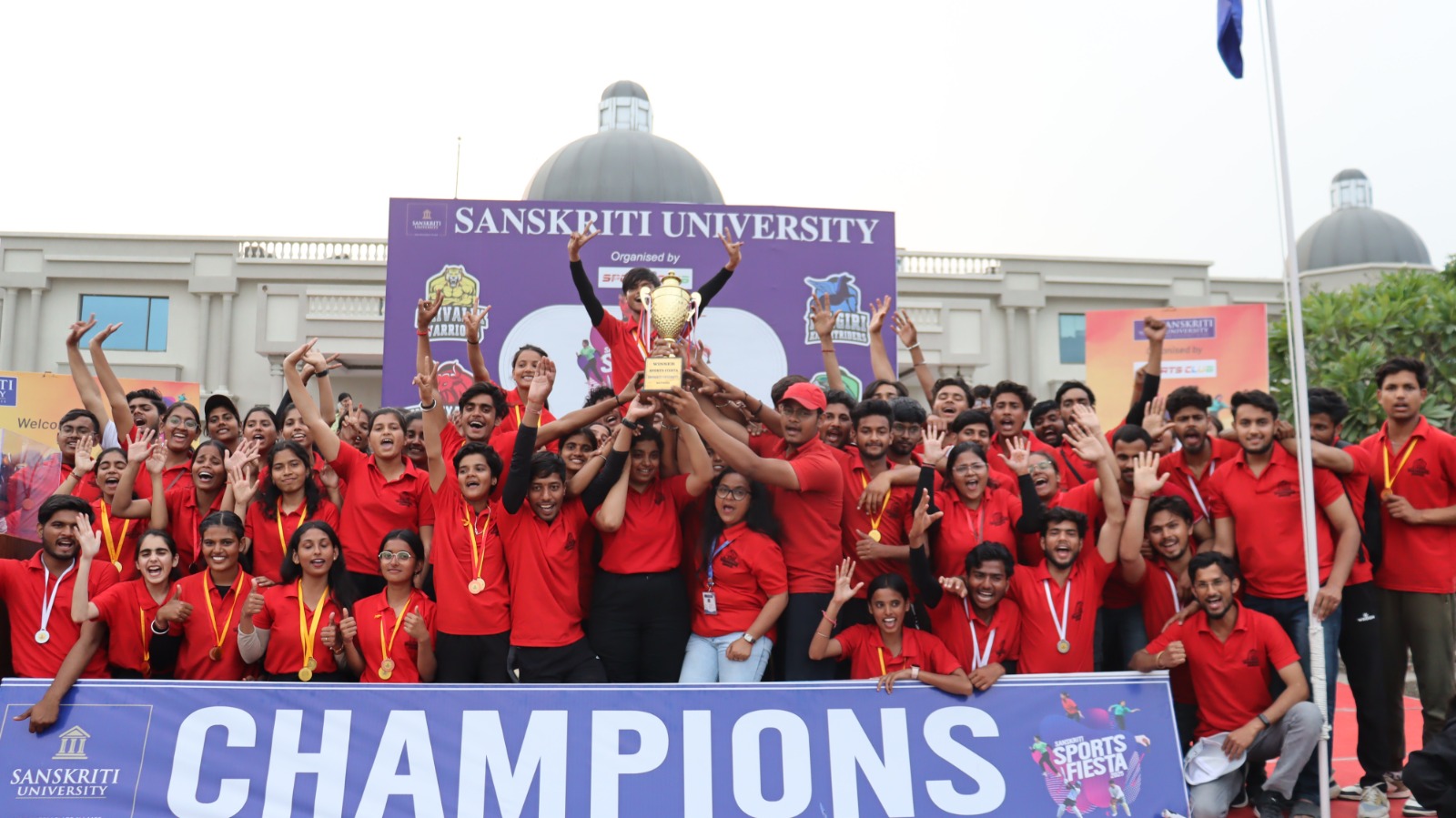 संस्कृति स्पोर्ट्स फिएस्टा में विंद्याचल हाउस ने जीती ओवरआल चैंपियनशिप