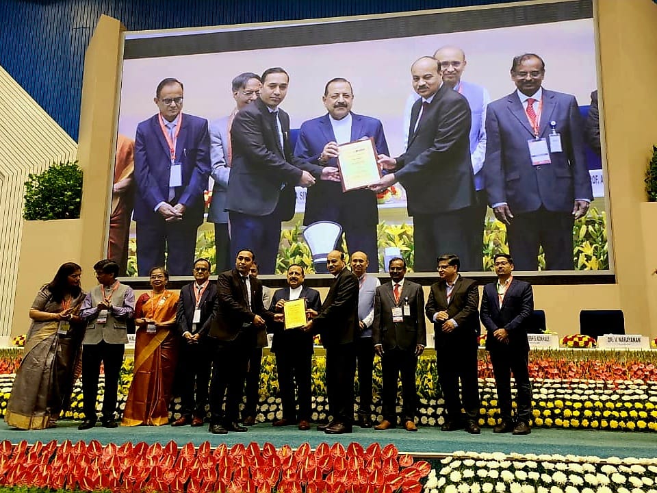 राष्ट्रीय विज्ञान दिवस समारोह 2025 में संस्कृति विवि सम्मानित