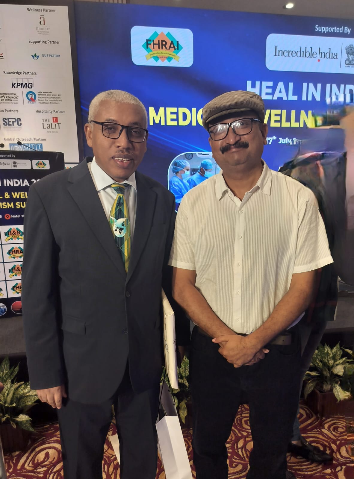 हील इन इंडिया समिट 2025' में साझा किया संस्कृति वेलनेस का योगदान